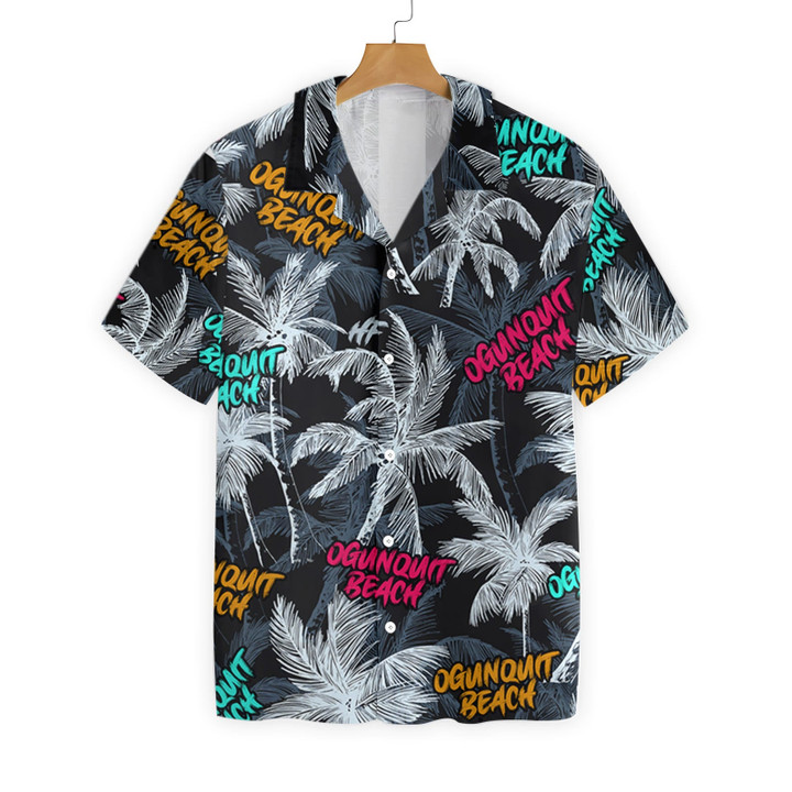 Ogunquit Beach Coconut Tree Seamless EZ02 0307 Hawaiian Shirt