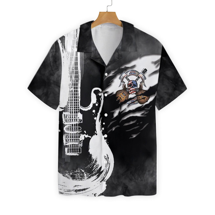 Live Free Or Die Guitar EZ24 0203 Hawaiian Shirt