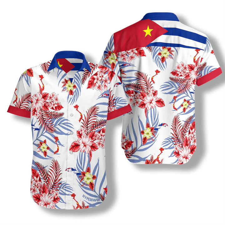 Por Cuba Vietnam tambi?n est? dispuesta a dar hasta su propia sangre EZ05 0708 Hawaiian Shirt