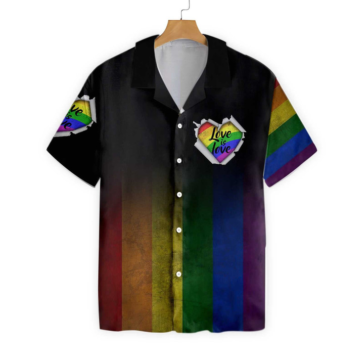 Love Is Love Amazing LGBT Hawaiian Shirt