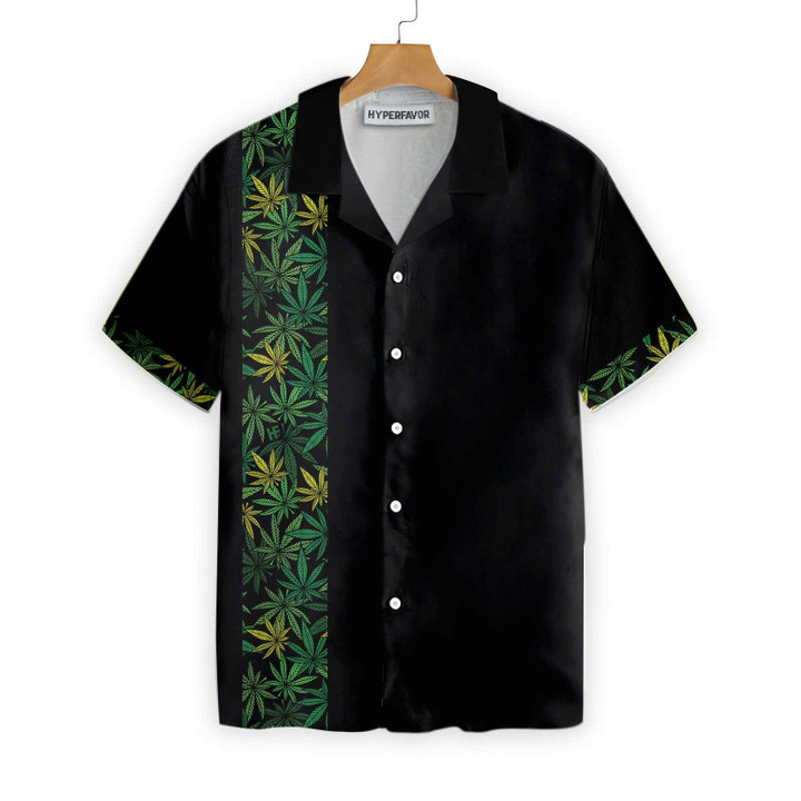 Retro Cannabis Marijuana Shirt For Men Hawaiian Shirt