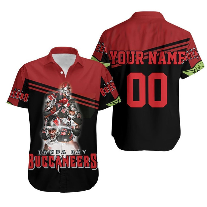 Yoda Tampa Bay Buccaneers Green Helmet Nfc South Champions Super Bowl 2021 Personalized Hawaiian Shirt