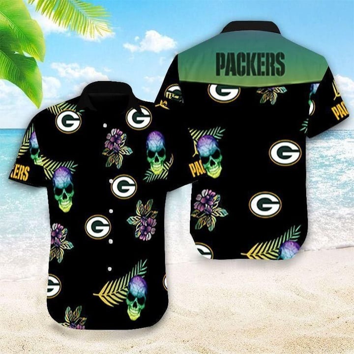 NFL Green Bay Packers Tropical Hawaiian Shirt DS0-01181-HWS