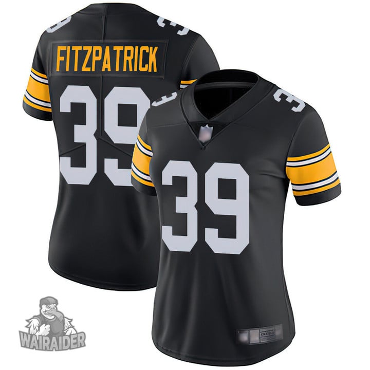 Steelers #39 Minkah Fitzpatrick Black Alternate Women's Stitched Football Vapor Untouchable Limited Jersey