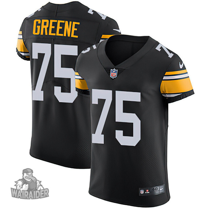 Steelers #75 Joe Greene Black Alternate Men's Stitched NFL Vapor Untouchable Elite Jersey