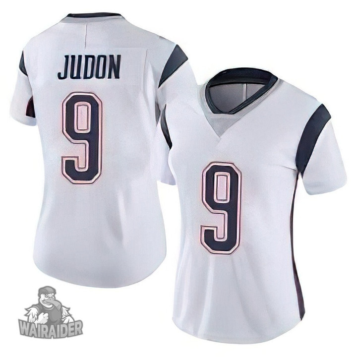 Women's New England Patriots #9 Matthew Judon White NFL Limited Jersey