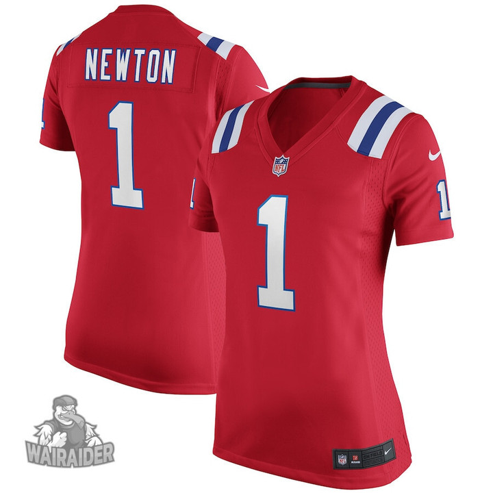 Women's Cam Newton Red New England Patriots Alternate Game Jersey