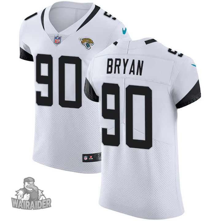 Jacksonville Jaguars #90 Taven Bryan White Men's Stitched NFL Vapor Untouchable Elite Jersey