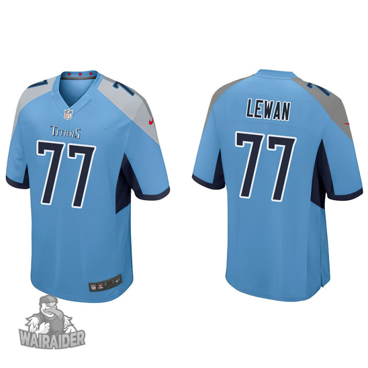 Men's Tennessee Titans Taylor Lewan Light Blue Game Jersey