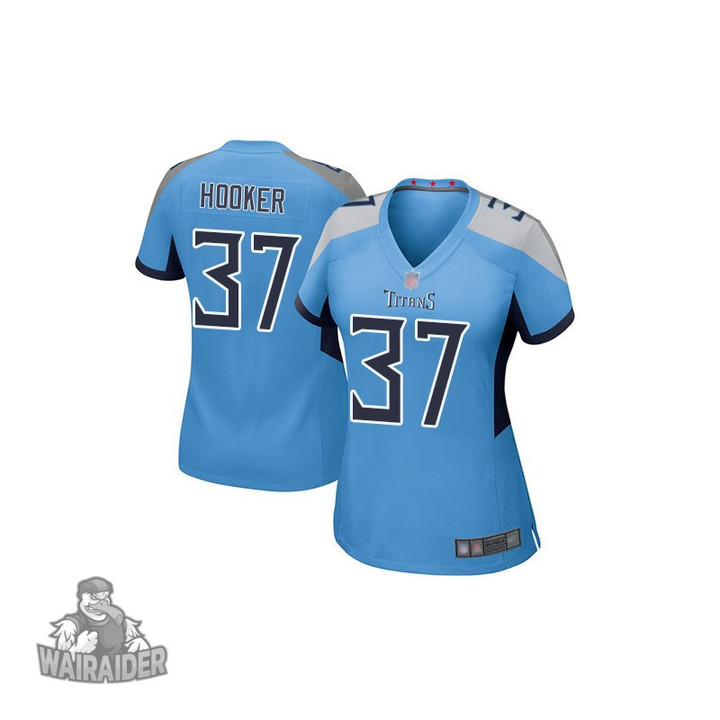 Game Women's Amani Hooker Light Blue Alternate Jersey - #37 Football Tennessee Titans
