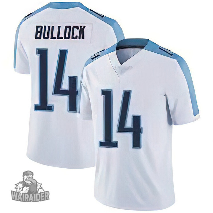 Men's Randy Bullock #14 Tennessee Titans White Jersey