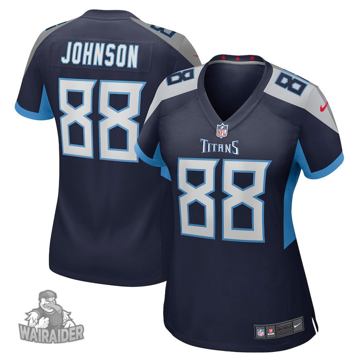 Marcus Johnson Tennessee Titans Women's Game Jersey - Navy