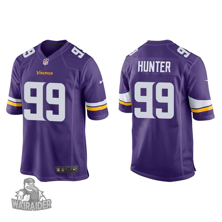 Men's Minnesota Vikings Danielle Hunter Purple Game Jersey