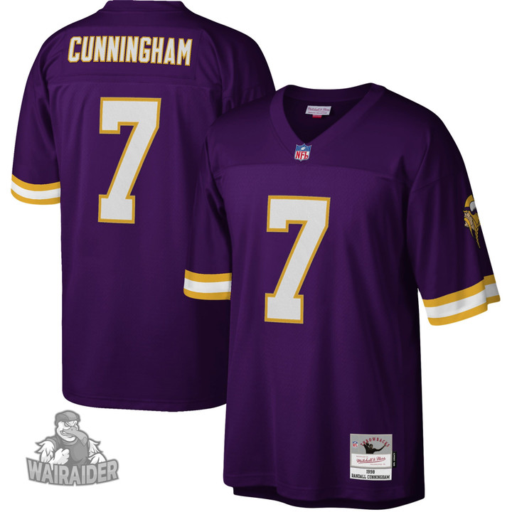 Randall Cunningham Minnesota Vikings 1998 Legacy Replica Purple Jersey