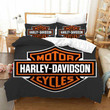 Harley Motor Davidson #2 Duvet Cover Quilt Cover Pillowcase Bedding Set Bed Linen Home Bedroom Decor , Comforter Set