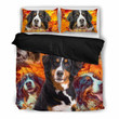 Bernese Mountain Dog Bedding Set , Comforter Set