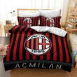Associazione Calcio Milan Acm Football Club #24 Duvet Cover Quilt Cover Pillowcase Bedding Set Bed Linen Home Decor , Comforter Set