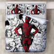 Deadpool X-Men #13 Duvet Cover Quilt Cover Pillowcase Bedding Set Bed Linen Home Decor , Comforter Set