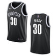 Men's Brooklyn Nets #30 Dzanan Musa Icon Swingman Jersey - Black , Basketball Jersey