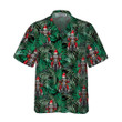 Santa Riding Motorcycle Christmas Hawaiian Shirt, Funny Santa Motorcycle Hawaiian Shirt For Men