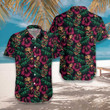 Retro Tiki Mask Seamless Pattern Tiki Hawaiian Shirt, Funny Tiki Shirt For Women And Men