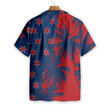 Red & Blue Chicago Hawaiian Shirt