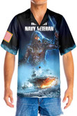 Navy Veteran Hawaiian Shirt, Proud Veteran Shirt, Meaningful Gift For Veteran Day