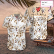 Personalized Peace Love Labrador EZ03 2411 Custom Hawaiian Shirt