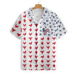 Rooster American Flag Hawaiian Shirt