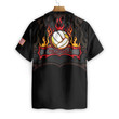 Volleyball Flame EZ20 0104 Hawaiian Shirt