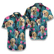 Tropical Golden Dog EZ08 0207 Hawaiian Shirt
