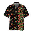 Strawberries Line Hawaiian Shirt, Strawberry Shirt For Men & Women, Strawberry Print Shirt