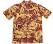 Island Monarchy Yellow Hawaiian Shirt