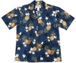 Pineapple Pack Navy Hawaiian Shirt