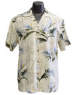 Bamboo Paradise Cream Hawaiian Shirt