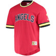 California Angels Mitchell & Ness Cooperstown Collection Wild Pitch Jersey T-Shirt - Red - SHL