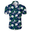 NFL los angeles rams tropical flower Hawaiian Shirt White Men Women Beach Wear Short Sleeve Hawaii Shirt