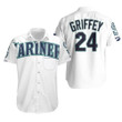 Seattle Mariners Ken Griffey Jr 24 2020 Mlb White Hawaiian Shirt