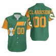 Jazz Jordan Clarkson 2020-21 Earned Edition Green Jersey Inspired Hawaiian Shirt