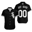 Personalized Chicago White Sox 00 Any Name 2020 Mlb Black Jersey Inspired Style Hawaiian Shirt