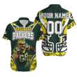 David Bakhtiari 69 Green Bay Packers Nfc North Champions Super Bowl 2021 Personalized Hawaiian Shirt
