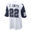 Men's Emmitt Smith White Dallas Cowboys Alternate Legends Game Jersey