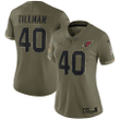 Women's Pat Tillman Olive Arizona Cardinals 2022 Salute To Service Retired Player Limited Jersey