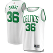 Men's Branded Marcus Smart White Boston Celtics 2020/21 Fast Break Player Jersey - Association Edition