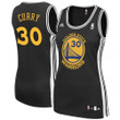 Women's Stephen Curry Golden State Warriors #30 Black Jersey