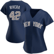 Mariano Rivera Women's New York Yankees Alternate Jersey - Navy