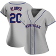 Pete Alonso Women's New York Mets Road Jersey - Gray