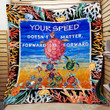 Turtle Journey Your Speed DoesnT Matter 3D Quilt Blanket Size Single, Twin, Full, Queen, King, Super King  