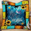 Stingray You Are My Sunshine 3D Customized Quilt Blanket Size Single, Twin, Full, Queen, King, Super King  