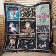 Unicorn 3D Customized Quilt Blanket Size Single, Twin, Full, Queen, King, Super King  